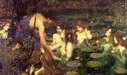 John William Waterhouse Hylas and the Nymphs oil painting artist